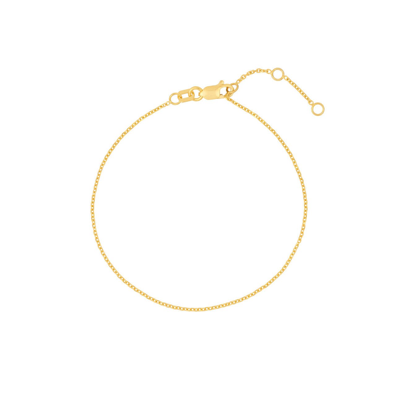 Gold Chain Bracelets - Diamond Origin