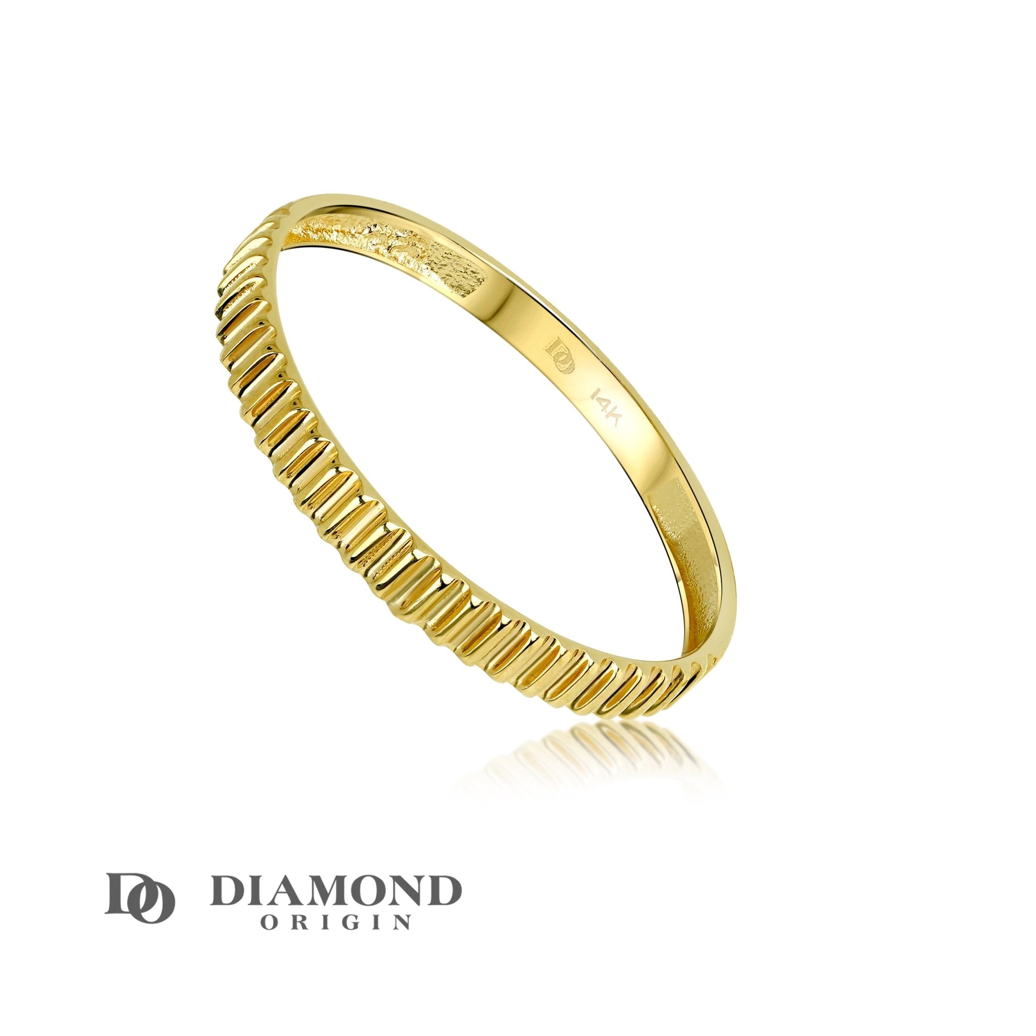 Senco Gold & Diamonds Elegant Twisted Gold Ring : Amazon.in: Jewellery