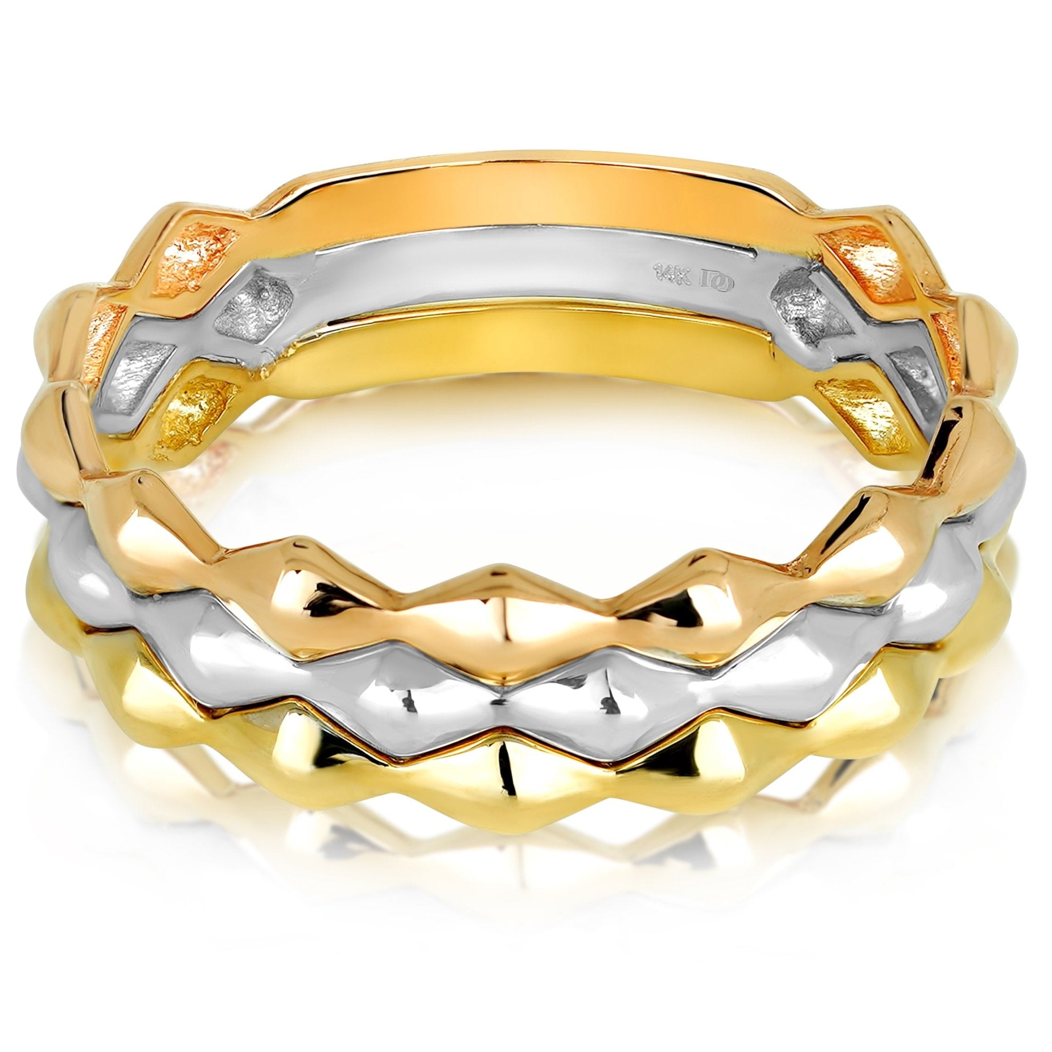 The Sovereign 9ct Gold and Diamond Ring - yellow gold skinny stacking – Zoe  Sembi Jewellery